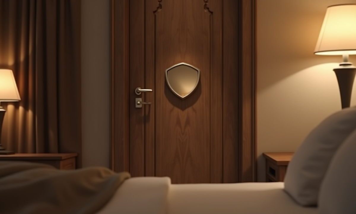 Il trucco dello specchietto davanti alla porta: il consiglio degli esperti di viaggio