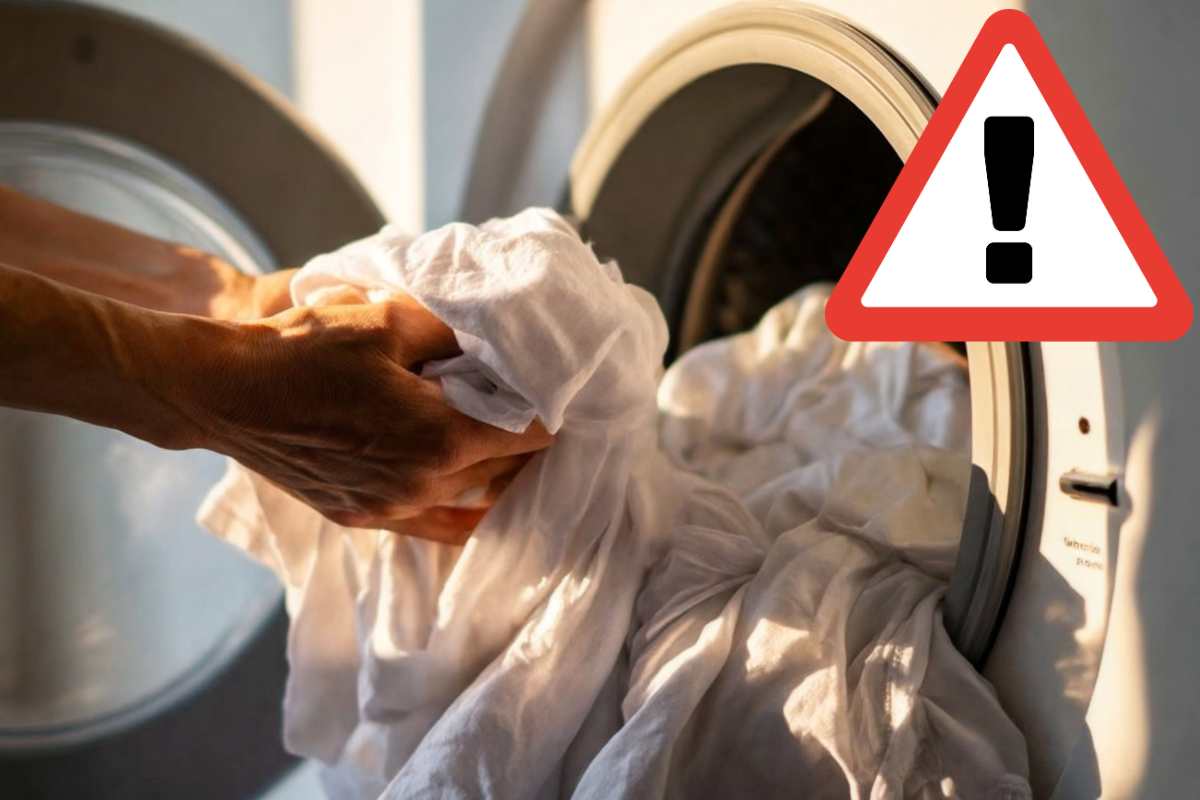 Lo fai sempre con la lavatrice, ma stai facendo un erroraccio